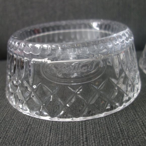 Two(2) Spoiled Glass Dog Bowls - Picture 2 of 9